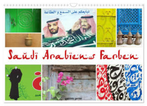 Saudi Arabiens Farben (Wandkalender 2024 DIN A3 quer), CALVENDO Monatskalender - 2877756428