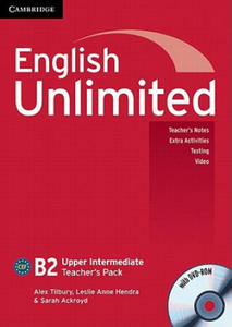 English Unlimited Upper Intermediate Teacher's Pack (Teacher's Book with DVD-ROM) - 2826626444