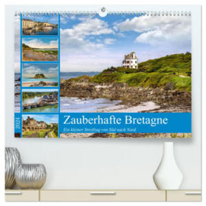 Zauberhafte Bretagne (hochwertiger Premium Wandkalender 2024 DIN A2 quer), Kunstdruck in Hochglanz - 2878443905