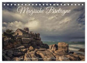 Magische Bretagne (Tischkalender 2024 DIN A5 quer), CALVENDO Monatskalender - 2877639543
