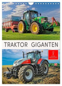 Traktor Giganten (Wandkalender 2024 DIN A4 hoch), CALVENDO Monatskalender - 2877628353