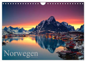 Norwegen (Wandkalender 2024 DIN A4 quer), CALVENDO Monatskalender - 2877639464