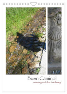 Buen Camino - Unterwegs auf dem Jakobsweg (Wandkalender 2024 DIN A4 hoch), CALVENDO Monatskalender - 2877634825