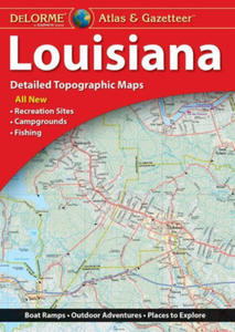 Delorme Atlas & Gazetteer: Louisiana - 2876537297