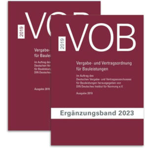 Paket VOB Gesamtausgabe 2019 + VOB Ergnzungsband 2023 - 2877634811