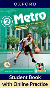 Metro: Level 2: Student Book and Workbook with Online Practice - 2877632794