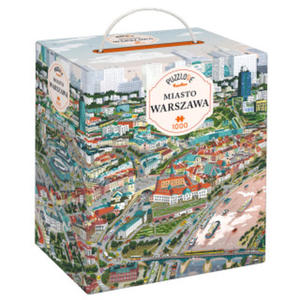 Puzzle 1000 Puzzlove rodzinne CzuCzu Miasto Warszawa - 2876227349