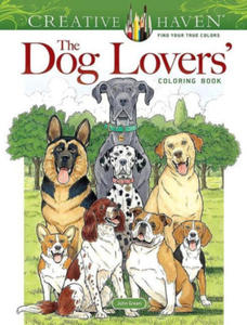 CREATIVE HAVEN DOG LOVERS COLORING BK - 2876627623