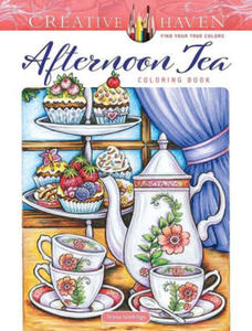 CREATIVE HAVEN AFTERNOON TEA COLORING BK - 2876537107