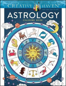 CREATIVE HAVEN ASTROLOGY COLORING BK - 2877604394