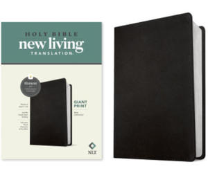 NLT Giant Print Bible, Filament-Enabled Edition (Leatherlike, Black, Red Letter) - 2878323658