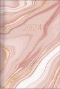 The Treasure of Wisdom - 2024 Daily Agenda - Pink Marble: A Daily Calendar, Schedule, and Appointment Book with an Inspirational Quotation or Bible Ve - 2877495567