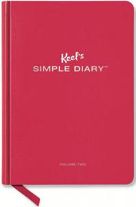 Keel's Simple Diary Volume Two (dark Red): The Ladybug Edition - 2877766079