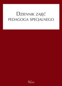 Dziennik zaj pedagoga specjalnego - 2876026019