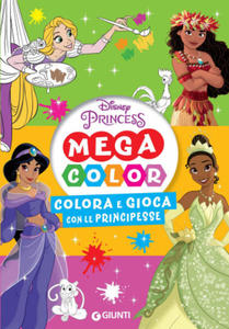 Colora e gioca con le principesse. Mega color. Disney princess - 2875239903