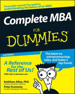 Complete MBA For Dummies 2e - 2854253866