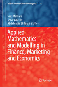 Applied Mathematics and Modelling in Finance, Marketing and Economics - 2878443535