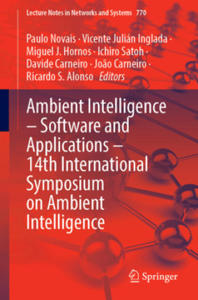 Ambient Intelligence - Software and Applications - 14th International Symposium on Ambient Intelligence - 2876123435