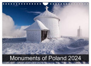 Monuments of Poland 2024 (Wall Calendar 2024 DIN A4 landscape), CALVENDO 12 Month Wall Calendar - 2877639026