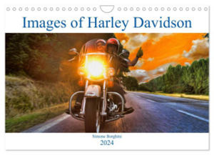 Images of Harley Davidson (Wall Calendar 2024 DIN A4 landscape), CALVENDO 12 Month Wall Calendar - 2877606227