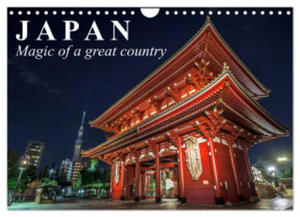 Japan Magic of a great country (Wall Calendar 2024 DIN A4 landscape), CALVENDO 12 Month Wall Calendar - 2877609865