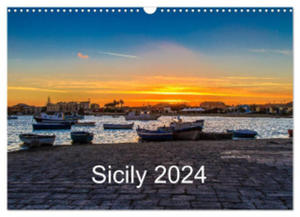 Sicily 2024 / UK-Version (Wall Calendar 2024 DIN A3 landscape), CALVENDO 12 Month Wall Calendar - 2877871883