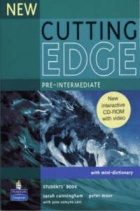 New Cutting Edge Pre-Intermediate Students Book and CD-Rom Pack - 2877611497