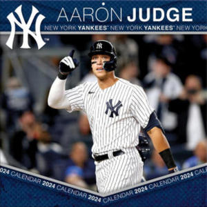 New York Yankees Aaron Judge 2024 12x12 Player Wall Calendar - 2876843245