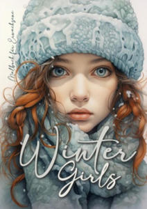 Winter Girls Malbuch fr Erwachsene - 2876123386