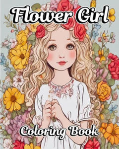 Flower Girl Coloring Book - 2876949517