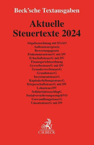 Aktuelle Steuertexte 2024 - 2878084497