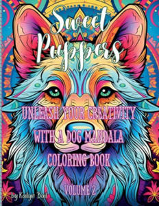 Sweet Puppers Mandala Coloring Book Volume 2 - 2877043959