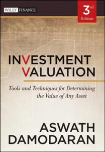 Investment Valuation - Tools and Techniques for Determining the Value of Any Asset 3e - 2861881372