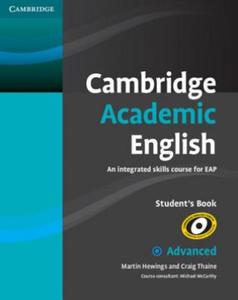 Cambridge Academic English C1 Advanced Student's Book - 2871309873