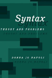 Donna Jo Napoli - Syntax - 2878629993