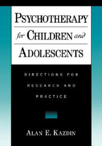 Psychotherapy for Children and Adolescents - 2867156522