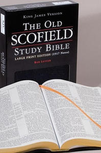 Old Scofield Study Bible-KJV-Large Print - 2869560136