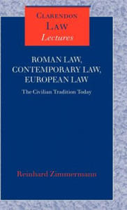 Roman Law, Contemporary Law, European Law - 2877771648