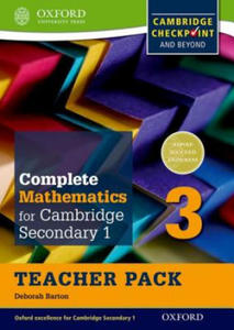 Complete Mathematics for Cambridge Lower Secondary Teacher Pack 3 (First Edition) - 2873993579