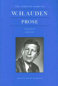 Complete Works of W. H. Auden, Volume III - 2878315550