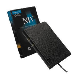 NIV Pitt Minion Reference Bible, Black Calf Split Leather, Red-letter Text, NI444:XR - 2878629922