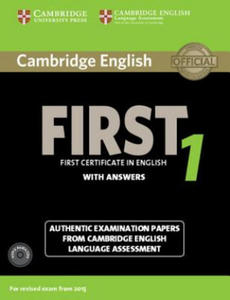 Cambridge English First 1 for Revised Exam from 2015 Student's Book Pack (Student's Book with...