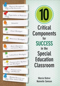 10 Critical Components for Success in the Special Education Classroom - 2861863407