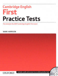 Cambridge English: First Practice Tests: Without Key - 2872719496