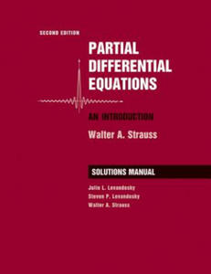 Student Solutions Manual to accompany Partial Differential Equations - An Introduction 2e - 2878800789