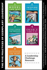 Leadership Challenge Card Side A - The Ten Commitments of Leadership Side B - The Five Practices of Exemplary Leadership 4e - 2878784626