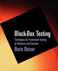 Black Box Testing - Techniques for Functional Testing of Software & Systems - 2872895390