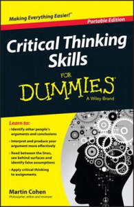 Critical Thinking Skills For Dummies - 2854333595