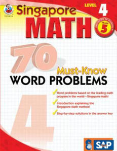 Singapore Math 70 Must-Know Word Problems Level 4, Grade 5 - 2876031272