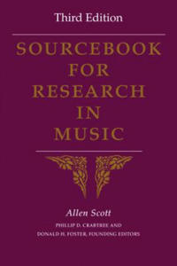 Sourcebook for Research in Music, Third Edition - 2874912208